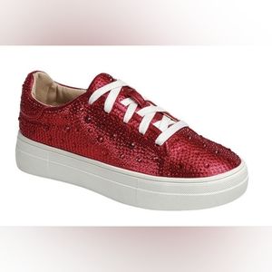 NIB Kids Forever Link Shoes Dolce-66 in Red Size 10